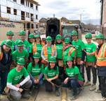 Manulife employees participating in volunteer day