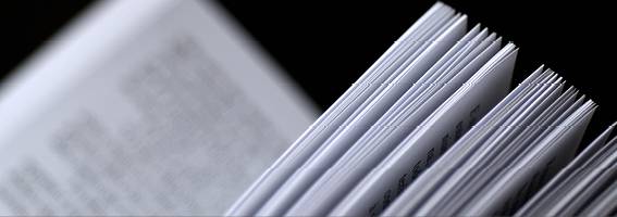 Image of an open book