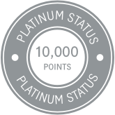Platinum Status Icon - 10000 Points