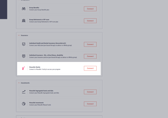 Step 4, the Find my product page, the form field for Postal Code is in focus with the Connect my product button located below it